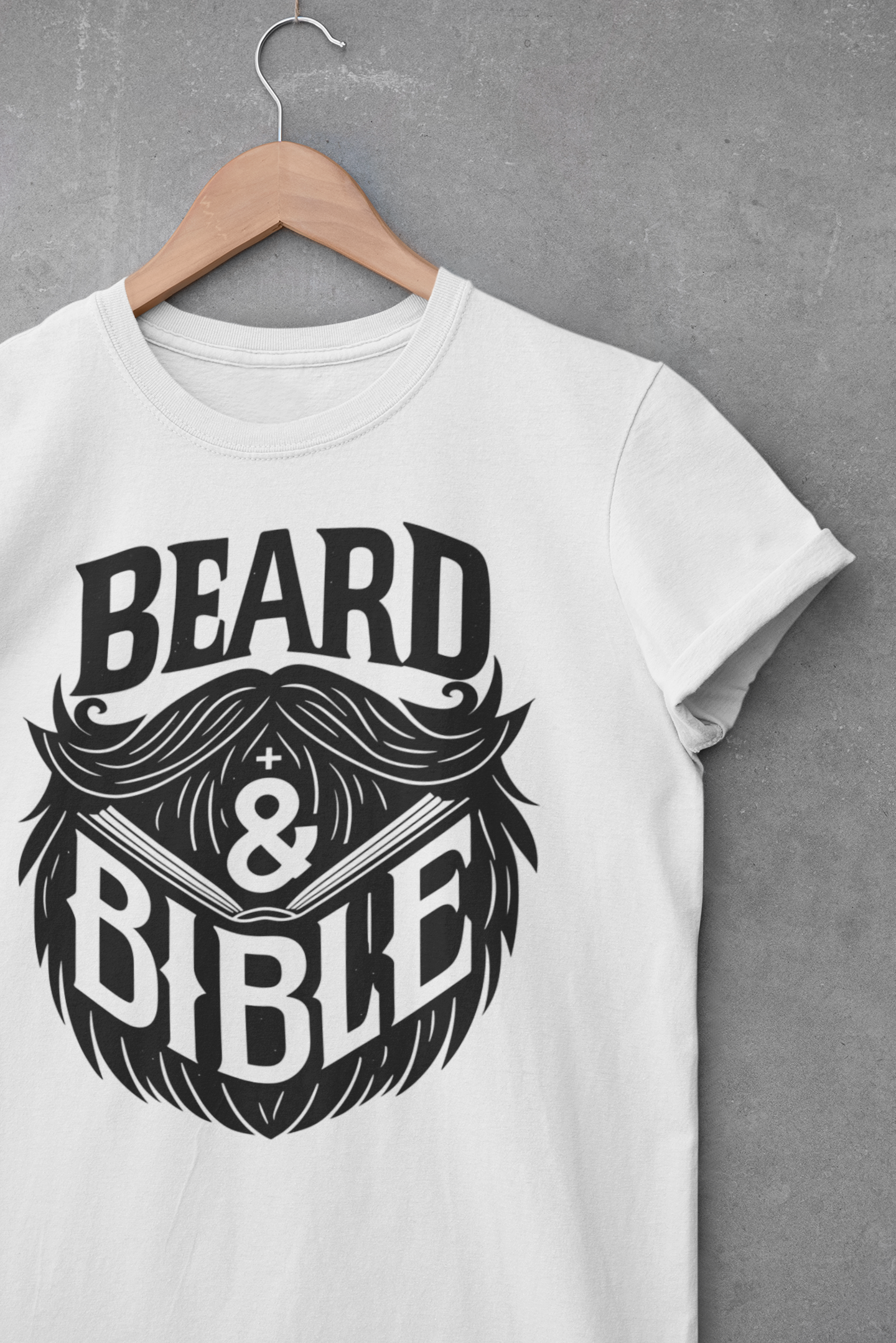 Beard & Bible White